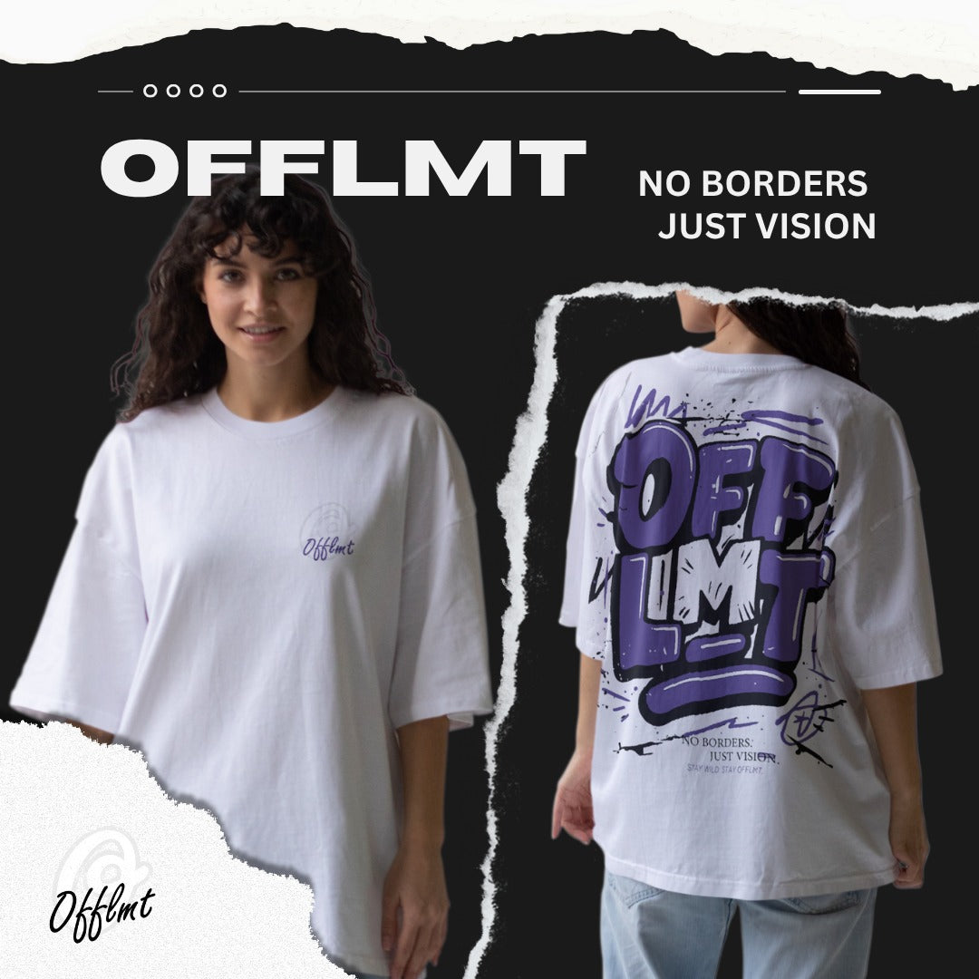 Purple Graffiti Tee